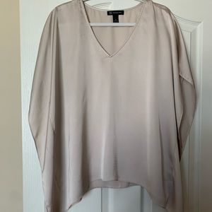 INC Silk beige dolman sleeve top